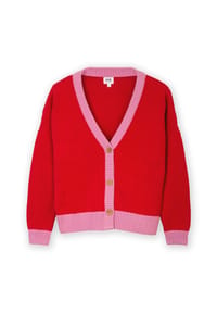 KITE - Damen Sandbanks Strickjacke Bio-Baumwolle - Rot