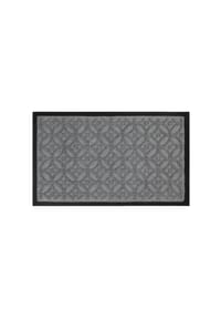 WECONhome Fußmatte Midnight Mosaic - Robuste Kokos-Fußmatte mit geometrischem Muster - Fußmatte - anthrazit