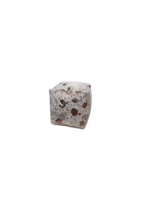 Kayoom - Sitzkissen Spark Pouf 210 45 x 45 cm - elfenbein - chrom