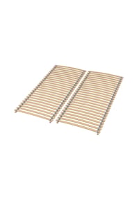 Sleepneo - ROLLROST  SET 160x200 (2x 80x200), fertig montiert und gerollt, Lattenrost aus Buchenholz, 28 Latten - 