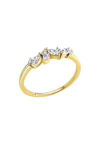CELESTA® - Ring 375/- Gold 8 Zirkonia - gelb