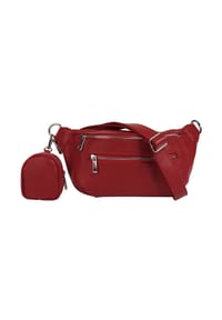 Samantha Look - Gürteltasche Echt Leder, Made In Italy - beige