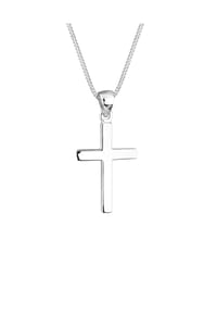 elli. - Halskette Kreuz Symbol Kommunion Konfirmation 925 Silber - Gold