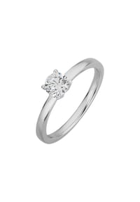 LYOMI - Ring 585/- Gold 1 Diamant Lab Grown 0,50ct. - weiß