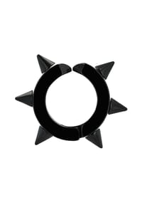 Adelia's Men Modern Essentials - Ohrringe aus Edelstahl - schwarz