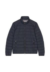 Marc O'Polo - Herren Steppjacke - Woven Outdoor Jackets, Stehkragen, Zipper, uni - Schwarz