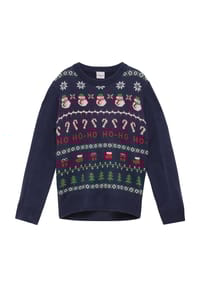 MANGUUN - Pullover, Rippblende, für Kinder - NAVY