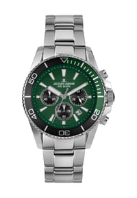 JACQUES LEMANS LIVERPOOL DIVER - Herren Chronograph "1-2206" - BLAU