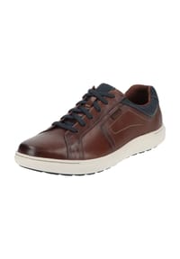 CLARKS® - Sneaker, Leder, Label, für Herren - MAHOGANY LEATHER