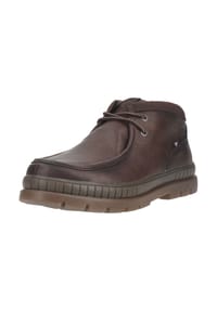 bugatti - Lederimitat Stiefelette PALLARIO - Dunkelbraun