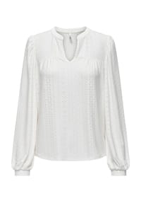 ONLY® - Bluse, Lochstickerei, für Damen - 177922 CLOUD DANC
