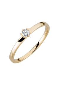 Orolino - Ring 585/- Gold 1 Brillant 0,10ct. - gelb