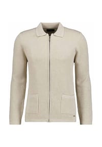 RAGMAN - Strickjacke, Baumwolle, für Herren - 008 ECRU