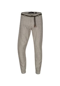 INDICODE - Leinenhose Blnda - Black
