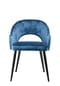 Kayoom Stuhl Joris 110 2er-Set blau – eiche , modern Bild 9