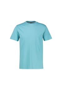 LERROS - Klassisches T-Shirt aus reiner Baumwolle mit Rundkragen - BAY GREEN
