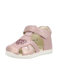 GEOX - Leder/Fell Sandalen - Baby Rose