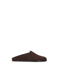 ONE ELEMENT - Mules aus Wildleder mit eingearbeitetem Schaft - Braun