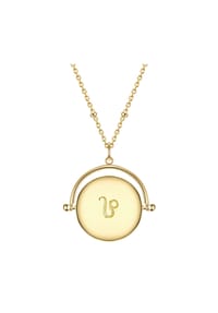 GLANZSTÜCKE MÜNCHEN - Damen Kette aus 925/- Sterling Silber in Gelbgold mit Zirkonia - gelbgold