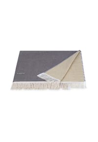 ROSS® Saunatuch - STRIPE - ANTHRAZIT-WEIß-NAT