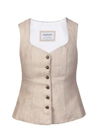 EDELNICE - Trachten Mieder Lotta - beige