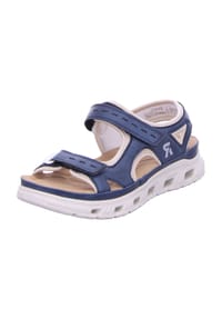 rieker - Trekkingsandalen, Klettverschluss, für Damen - ROYAL/PERLCREME