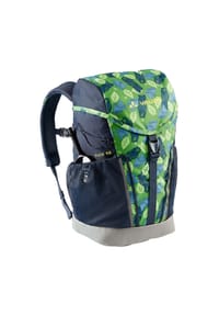VAUDE Puck - Kinderrucksack "Puck 10", gepolsterter Rücken, Brustgurt - GREEN ECLIPSE