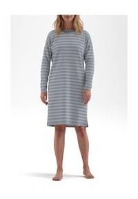 TOM TAILOR - Sleepshirt, Schlitze, für Damen - 326 GRÜN-MITTEL