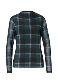 STREET ONE STUDIO - Langarmshirt Studio, Stehkragen, für Damen - 37881 PEARLY ROSE
