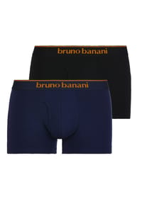 bruno banani - Retro Short / Pant 2er Pack Quick Access - Schwarz / Blau