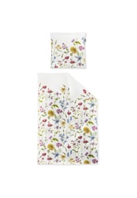 irisette® Mako-Satin-Bettwäsche - Garnitur 155x220 cm - 90 multi