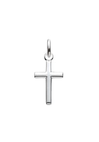 Adelia's - Damen Silber Schmuck 925 Silber Kreuz Anhänger - silber