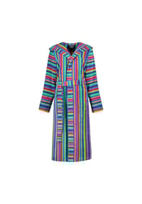 Cawö - Bademäntel Damen Kapuze Kapuze 7076 multicolor - 84 - bunt
