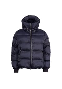 No. 1 Como - Steppjacke SCOTTIA mit Kapuze - BLACK