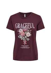 ONLY® - T-Shirt Lucy, Baumwolle, für Damen - 177911076 BLACK/J