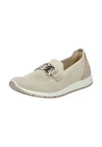 iMAC® - Lederimitat/Textil Slipper - Cream