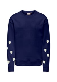 KIDSONLY - Pullover MARISA TEDDY HEART Pullover - blau