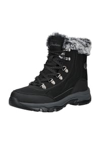 SKECHERS® - Lederimitat/Textil Stiefelette - Navy