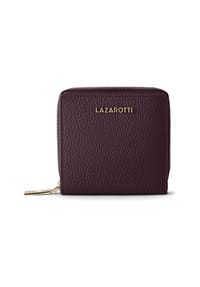 LAZAROTTI Bologna Leather - Bologna Leather Geldbörse Leder 10 cm - black