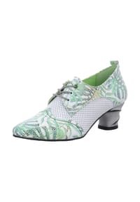 SIMEN - Schnürschuhe - weiss/grün