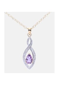 Diamant L'eternel - Kette mit Anhänger, mit Diamant, 375 Gelbgold - gold