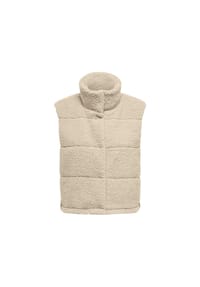ONLY® - Weste SANDRA Teddyweste - beige