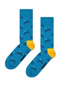 HAPPY SOCKS - Socken, "Bike", Rippündchen - 6700 TURQUOISE