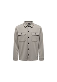 ONLY & SONS - Overshirt, Regular Fit, Langarm, Kent-Kragen, für Herren - 215213001 VINTAGE