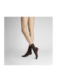 Hudson - Socken, Rippbündchen, für Damen - 0005 BLACK