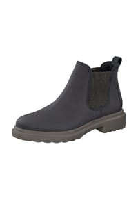 paul green - Nubukleder/Textil Stiefelette - Iron