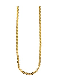 Adelia's - Adelia's Herren Edelstahl Ankerkette Halskette Anker - gold - Anker