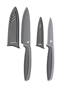 WMF - Messerset "color knives", 2-teilig, mit Klingenschutz Touch - schwarz