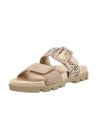 ROHDE - Veloursleder Pantoletten - Beige