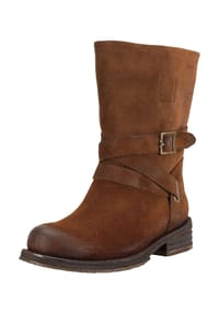 Felmini - Leder Stiefelette COOPER - Braun